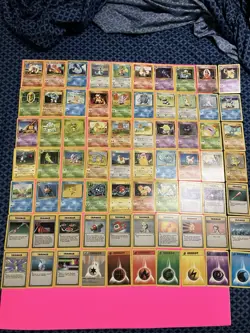 70/102 1999 Pokemon Base Set, Includes All Common And Uncommon Cards NM-HP - Image 1