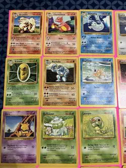 70/102 1999 Pokemon Base Set, Includes All Common And Uncommon Cards NM-HP - Image 2