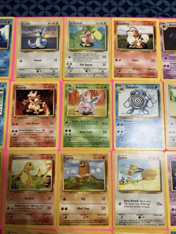 70/102 1999 Pokemon Base Set, Includes All Common And Uncommon Cards NM-HP - Image 3