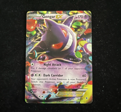 Gengar EX 34/119 Pokemon TCG Ultra Rare Holo XY Phantom Forces NM - Image 1