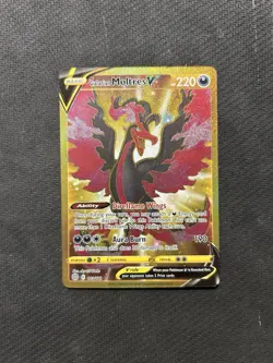 Pokemon TCG Galarian Moltres V 183/172! MP Condition! See Description! - Image 1
