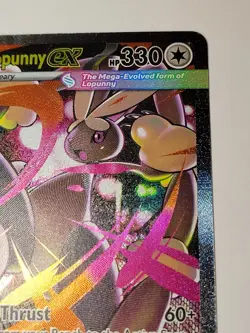 Pokemon TCG Mega Lopunny EX 128/094 SIR Phantasmal Flames Near Mint English - Image 3