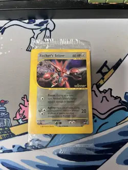 Rocket's Scizor Winner Stamped #4 Best Of WoTC Pokemon Sealed Pack of 8 Promo - Image 1