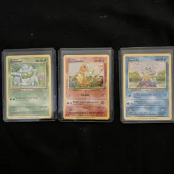 Charmander Squirtle Bulbasaur 001/034 CLC Classic Collection Pokemon NM - Image 1