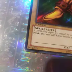 Right Leg of the Forbidden One LCYW-EN302 Secret Rare - Image 4