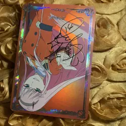 Zero Two Darling in the Franxx 002 GODDESS Anime Heroine ACG GIRL Holo Card - Image 3