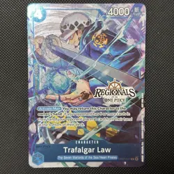 Trafalgar Law OP07-047 Textured Foil Regionals Championship Pack 2025 ERROR CARD - Image 1