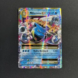 Pokemon XY Evolutions TCG M Blastoise Mega EX Holo Card 22/108 Ultra Rare mega - Image 2
