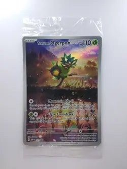 Teal Mask Ogerpon 123 Pokemon card - Image 1