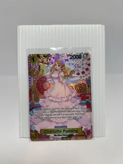 Charlotte Pudding OP03-112 SP Alternative Art Two-Legends One Piece Card English - Image 1