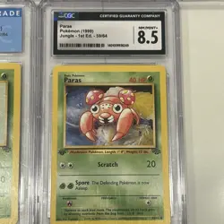 Pokemon Graded Card Lot CGC Graded Cards Lot of 5 - Image 5