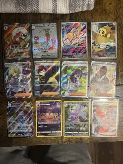 Pokemon TCG Holo Ultra Rare Full Art and Illustration Cards Near Mint - Image 1
