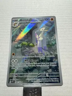 Mienshao 200/182 Full Art Illustration Rare Paradox Rift Pokemon Card NM - Image 1