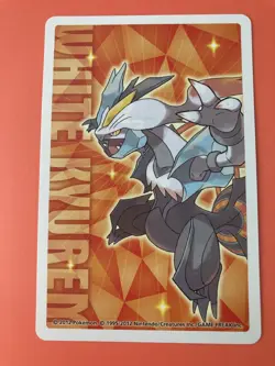 Arcanine pokemon Playing Poker Card White Kyurem Nintendo Japanese - Image 5