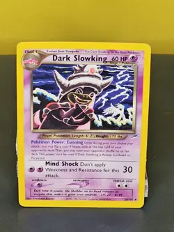 Pokemon Neo Destiny Dark Slowking Card 20/105 Nintendo TCG 2000 - Image 1