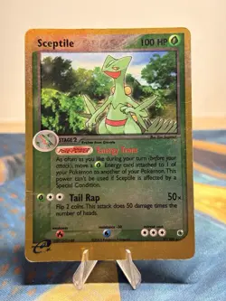 Sceptile 20/109 EX Ruby & Sapphire Reverse Holo Rare Pokemon Card MP HP - Image 1