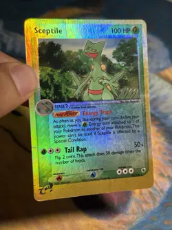 Sceptile 20/109 EX Ruby & Sapphire Reverse Holo Rare Pokemon Card MP HP - Image 3