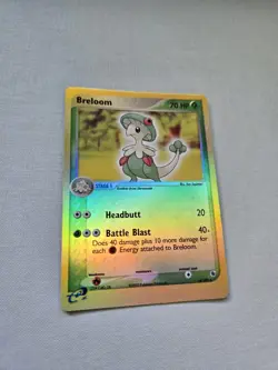 Pokemon TCG Breloom EX Reverse Holo Rare Card Ruby and Sapphire 16/109 - Image 2