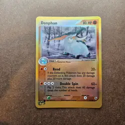 Donphan 17/109 Pokemon EX Ruby & Sapphire Reverse Holo Rare Card - MP - Image 1