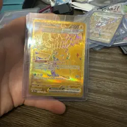 Pikachu EX Prismatic Evolutions Holo Hyper Rare Gold Card 179/131 SV - Image 1