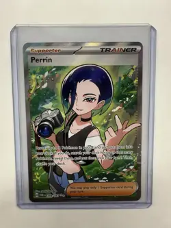 Perrin Twilight Masquerade Full Art Trainer Card 209/167 - Image 1