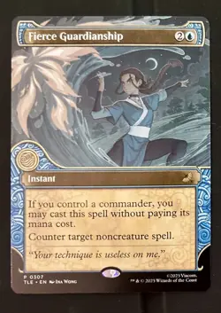 Fierce Guardianship (Showcase) - Avatar: The Last Airbender Promo #307 - MTG - Image 1