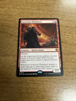 Generous Plunderer Outlaws of Thunder Junction: the Big Score Regular NM-M - Image 1