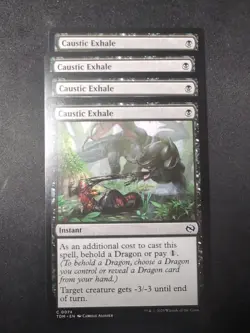 MTG - Caustic Exhale X4 - Free P+P - Image 1
