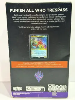 Magic The Gathering Commander Deck Fae Dominion Wilds Of Eldraine New Sealed - Image 4