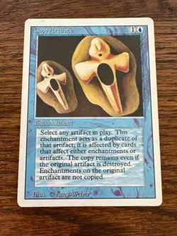 Copy Artifact - Revised Edition - MP - MTG - Image 1