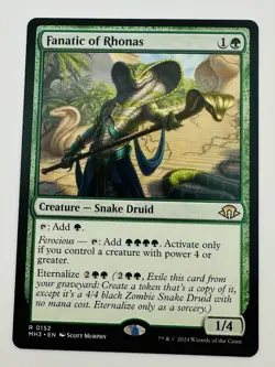 Fanatic of Rhonas ~ Modern Horizons 3 Near Mint Magic MTG Rare - Image 1