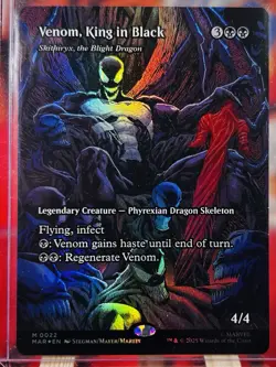 Venom, King In Black - 0022 - M - Borderless - Foil - MTG - NM/M - Image 1
