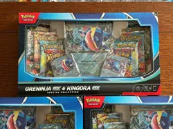 Lot of 5 Pokemon TCG Greninja ex Kingdra ex Collection Box NEW/SEALED SHIP FAST - Image 4