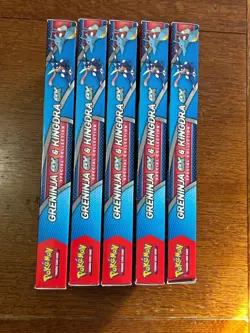 Lot of 5 Pokemon TCG Greninja ex Kingdra ex Collection Box NEW/SEALED SHIP FAST - Image 5