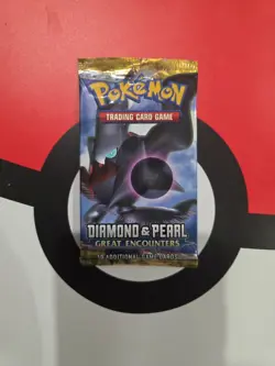 Pokemon Diamond & Pearl Great Encounter Booster Pack | Factory Sealed Darkrai - Image 2