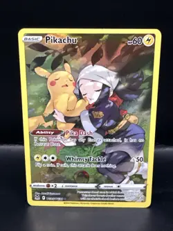 Pokemon TCG Pikachu Lost Origin Trainer Gallery TG05/TG30 Holo Ultra Rare - Image 2
