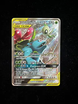 Celebi & Venusaur GX TAG TEAM #SM167 Pokemon Black Star Promo NM - Image 1