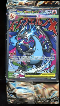SEALED Mega Charizard X EX MEP 023 & Oricorio ex 024 SIR Pokemon TCG UPC Promos - Image 1