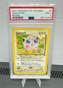 Pokemon Jigglypuff Promo PSA 9 MINT Southern Islands Vintage 2001 WOTC English - Image 1