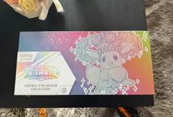 Pokemon Prismatic Evolutions Super Premium Collection Sealed SEE PHOTOS TEAR - Image 1