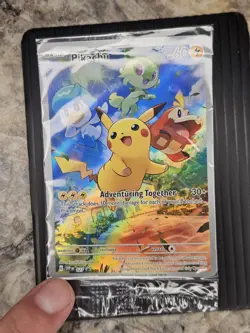 Pokemon Pikachu SVP 027 Scarlet & Violet Paldea Evolved ETB Promo SEALED - Image 1