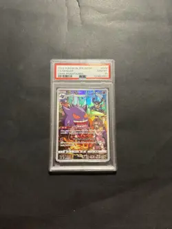 2022 Pokemon Gengar #074 Full Art Dark Phantasma Japan Swsh PSA 10 - Image 1