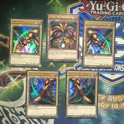 ALL 5 PIECES OF EXODIA | Exodia Forbidden One Set | Ultra Rare YGLD NM YuGiOh! - Image 1