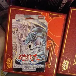 YuGiOh Saga of Blue-Eyes White Dragon Structure Deck Unlimited Edition Sealed - Image 1