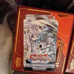 YuGiOh Saga of Blue-Eyes White Dragon Structure Deck Unlimited Edition Sealed - Image 2
