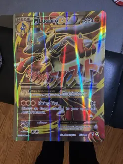M Lucario EX 055A/111 Jumbo Cards Holo - Image 1