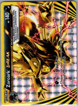 Zoroark BREAK 92/162 XY - BREAKthrough - Pokemon Card - NM - Image 1