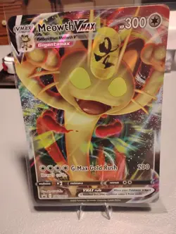 Meowth VMAX SWSH005 Jumbo Cards Holo - Image 1