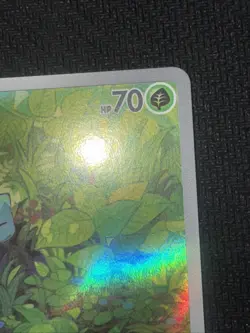 Pokemon Bulbasaur AR 166/165 SV2a Korean Full Art Holo Card Near Mint - Image 3