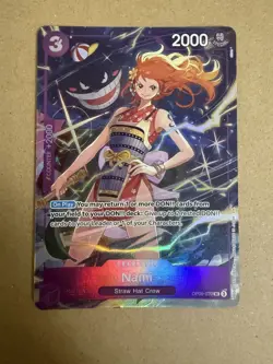 Nami OP09-070 One Piece Promo Premium Card Best Selection Vol. 4 - Image 1